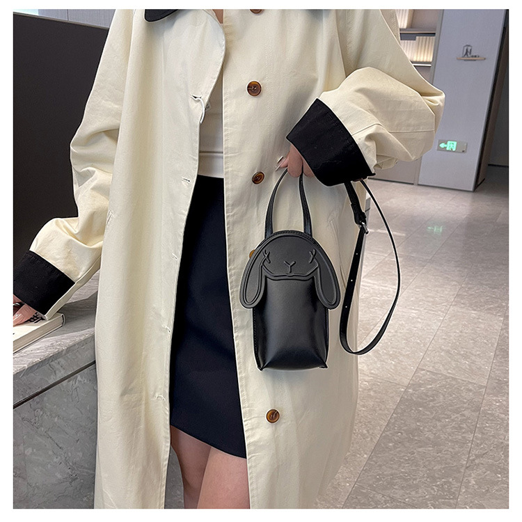 Borsa di design di nicchia femminile 2023 nuova borsa a tracolla creativa carina per coniglio borsa per cellulare borsa a tracolla semplice moda_voghion.com