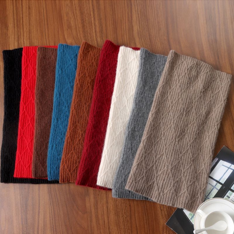 Produttore all'ingrosso transfrontaliero 100% lana morbida calda protezione antifreddo caldo collo manica maglia grande stock_voghion.com