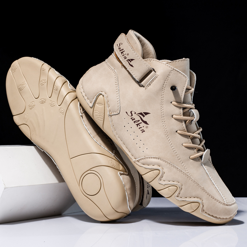 Scarpe da uomo Octopus, stivali alti Martin, stivali corti casual da uomo caldi, scarpe da vela americane_voghion.com