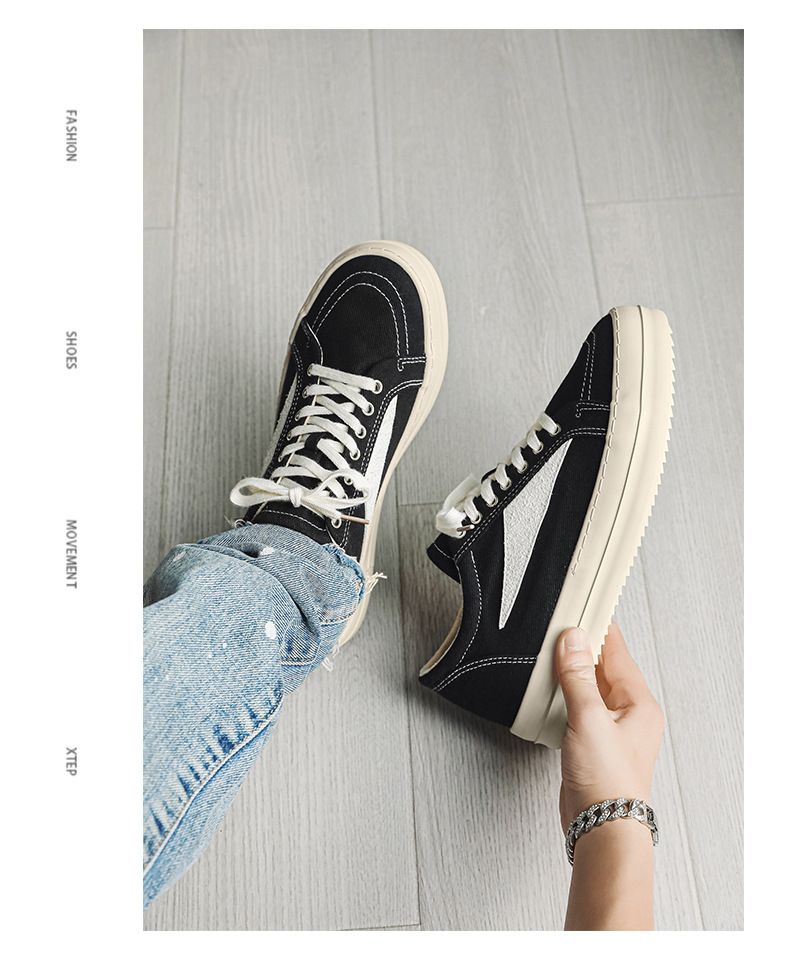 Häreschong Stil Nisch High Street Moud Mark Häreschong Trendy Sport Lieder Villfälteg Casual Turnschong Männer X163_voghion.com