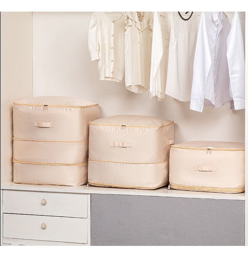Sacchetti sottovuoto per vestiti e biancheria da letto - Sacchetti a compressione salvaspazio (grandi, resistenti, multiformato, anti-perdita)_voghion.com