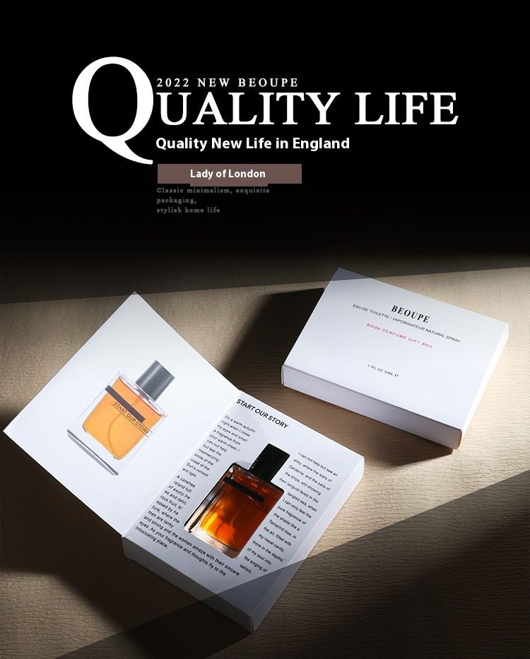 Nueva caja de regalo con transmisión en vivo de gran éxito, perfume Baoli London para hombre y mujer, conjunto de perfume con fragancia ligera y duradera._voghion.com