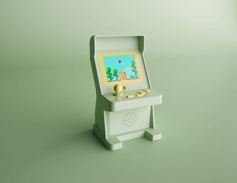 Retro draagbare spelcomputer voor kinderen uit de jaren 70, 80 en 90 - klassiek draagbaar en desktop gaming-apparaat met kleurenscherm en 500 ingebouwde spellen_voghion.com
