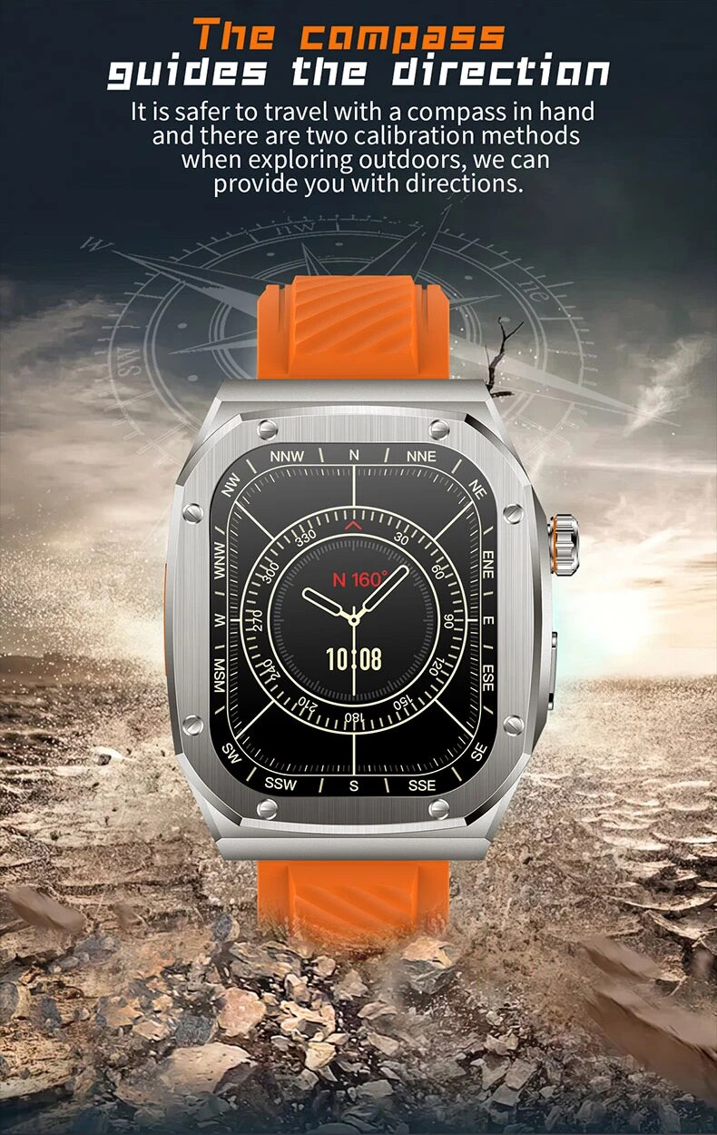 Neue Z79 Max Smartwatches für Männer Smartwatch 2023 Buletooth Call Blutsauerstoffüberwachung 1,83" HD-Bildschirm Wasserdichte Smartwatch_voghion.com