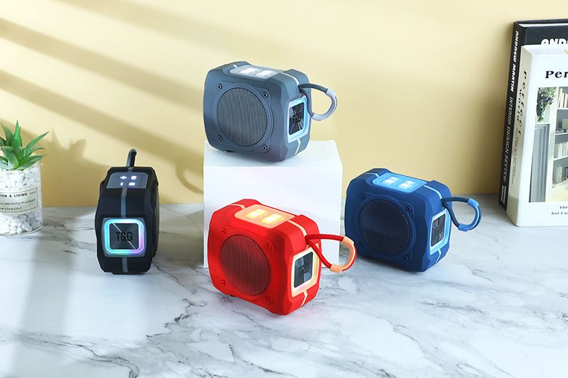 Small Bluetooth Speaker Outdoor Sling Portable Large Volume Square Dance Subwoofer Mini Audio_voghion.com