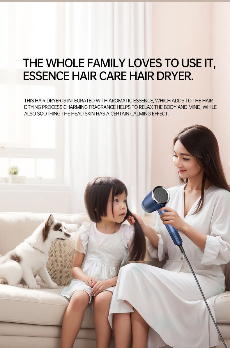 Intelligent display high-speed electric hair dryer high-power negative ion hair conditioner_voghion.com