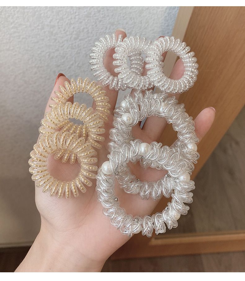 Celebrità coreana di Internet, dolce e alla moda, linea telefonica versatile, temperamento in stile foresta, fascia per capelli, elastico per capelli,_voghion.com