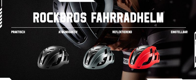 ROCKBROS Kask rowerowy Kask rowerowy Kask górski ze zdejmowaną magnetyczną osłoną_voghion.com