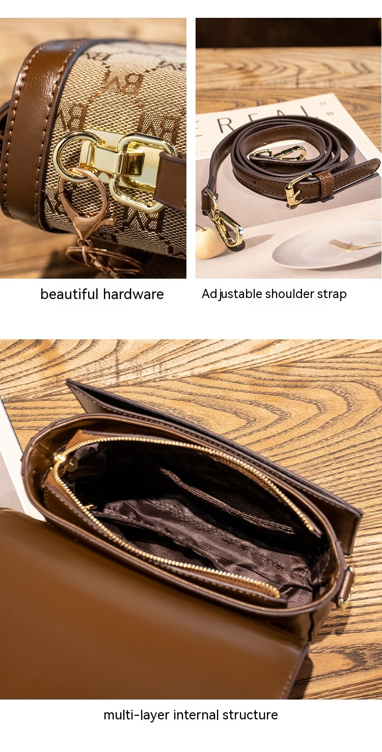 2023 Nieuwe Hot Selling Hoogwaardige Retro Keten Kleine Vierkante Tas Ontworpen door Vrouwelijke Minderheid voor Veelzijdige Skew Straddle Bag_voghion.com