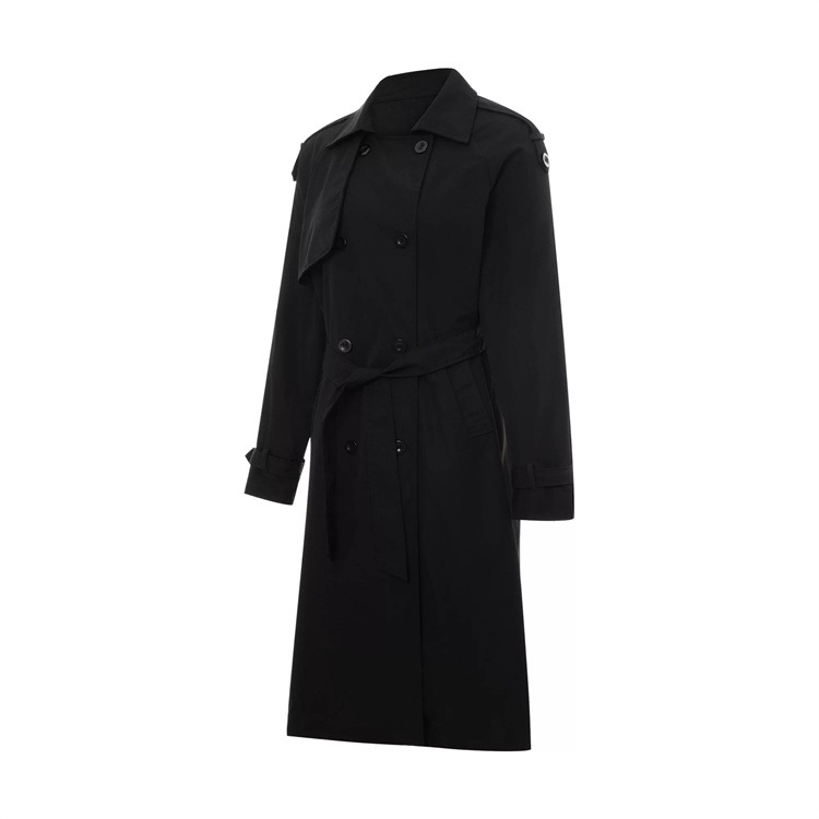 Women's autumn and winter windbreaker coat with lining_voghion.com