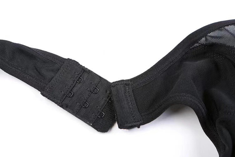 Sportweste mit Knopfleiste vorne ohne Ränder verstellbarer BH Laufen Yoga Sport atmungsaktive und bequeme Unterwäsche_voghion.com