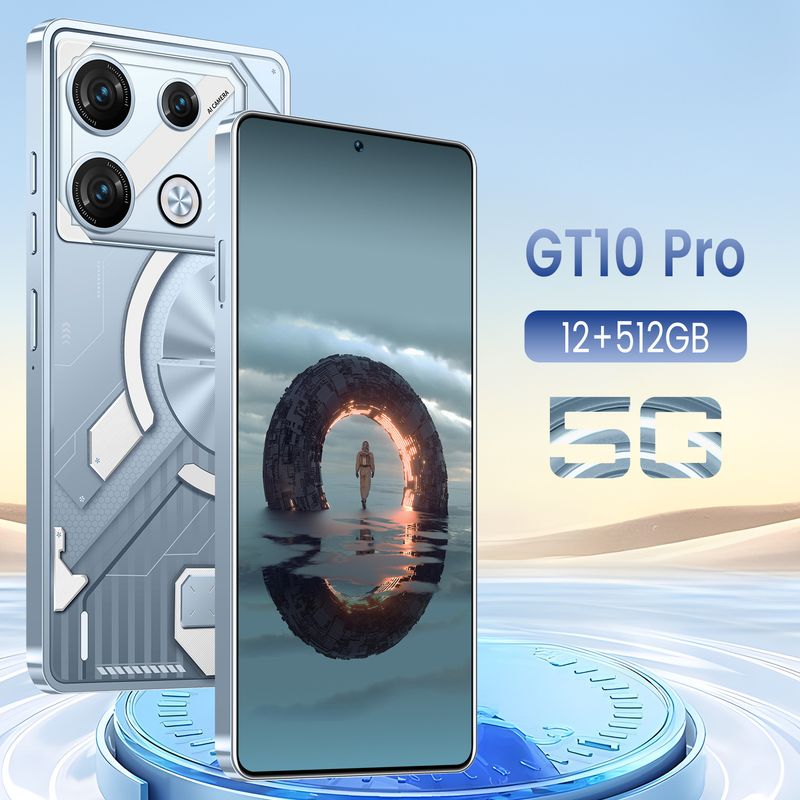 Mobilní GT10 Pro 7,3palcový velký displej 12+512G Android Smartphone_voghion.com