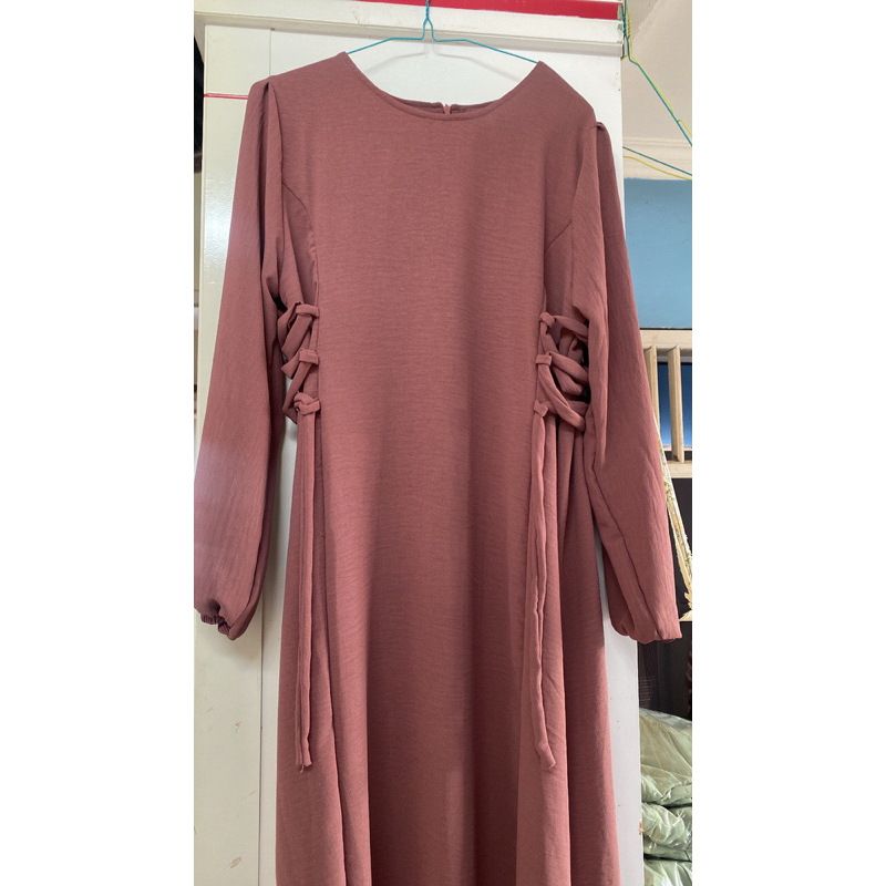 Robe longue plissée à bretelles pour femme, la plus vendue, amincissante_voghion.com