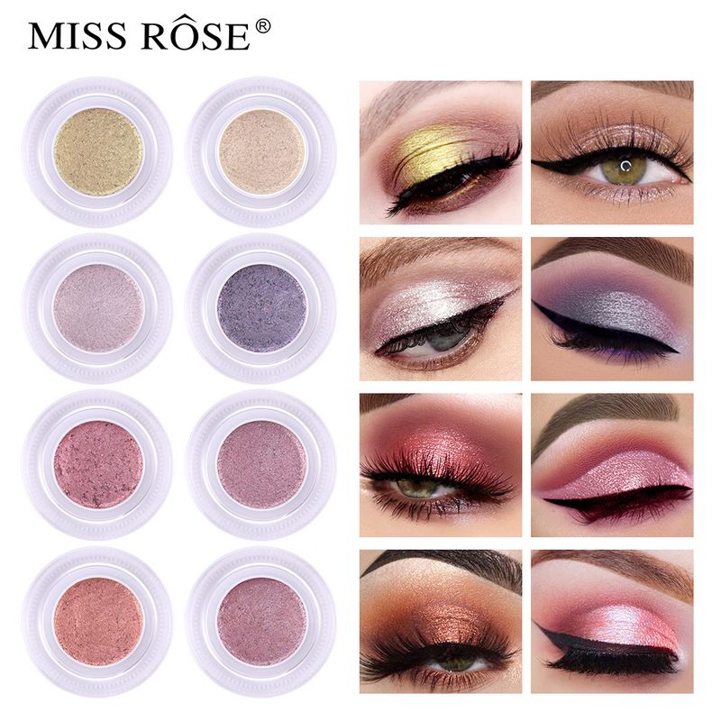 MISS ROSE Mermaid Eyeshadow Glitter Colorful Jincong Eyeshadow Bling Highlight Cream Face Highlight Liquid Glitter_voghion.com