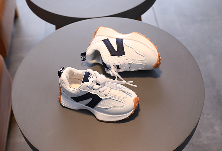 Autumn Children's Breathable Little White Boys' Soft Sole Anti slip Sports Girls' Fashion Single Shoes Baby_voghion.com