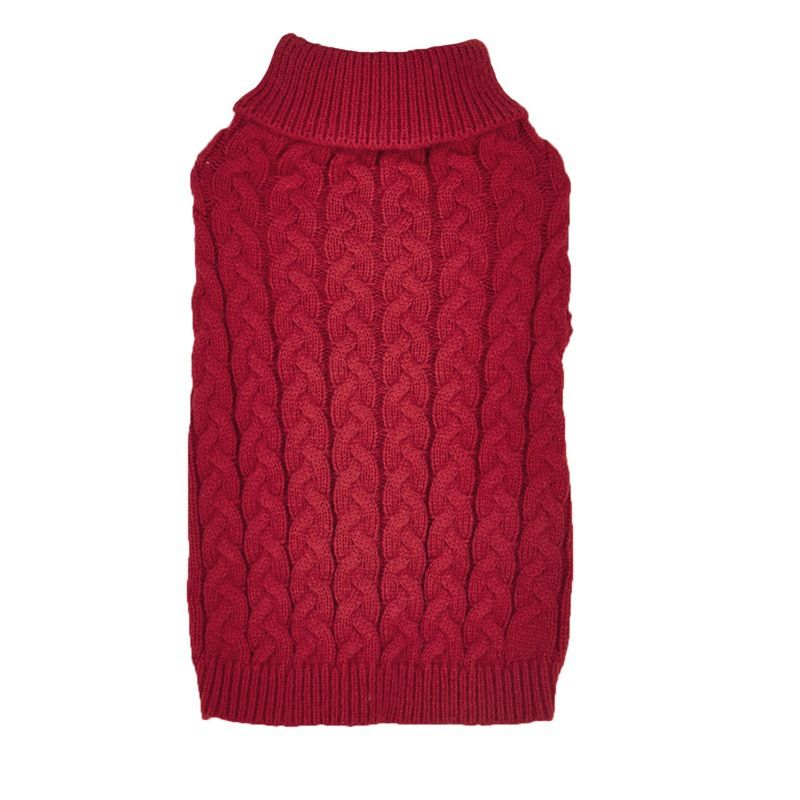 Neuer zweibeiniger, lässiger, elastischer, einfarbiger, bequemer Teddy-Bichon-Hundepullover in mehreren Stilen_voghion.com