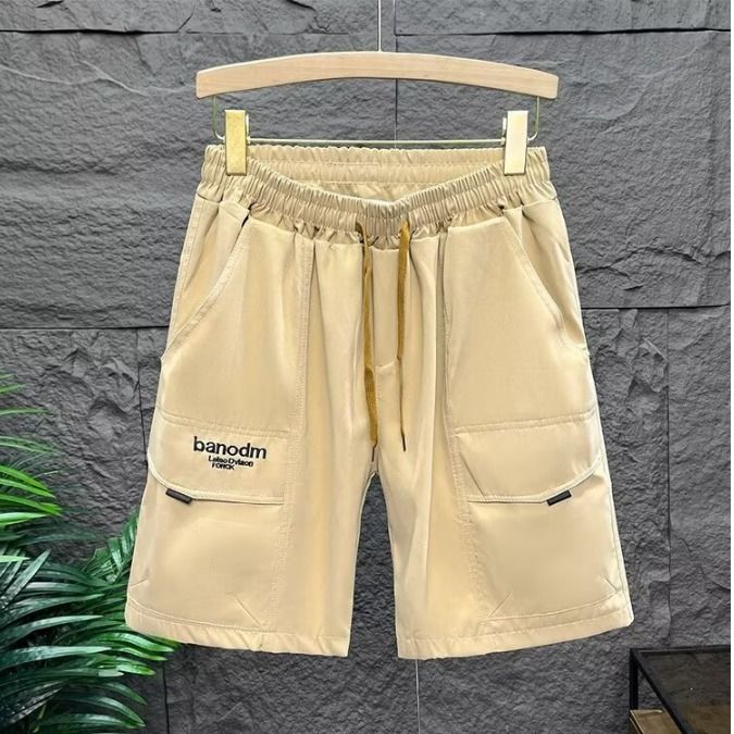 Men's Casual Jogger Shorts - Lightweight Summer Streetwear With Relaxed Fit, Multiple Colors & Extended Sizes (S-5XL)_voghion.com
