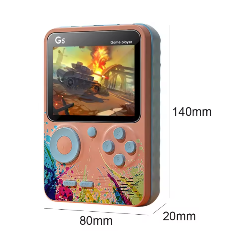 G5 Mini Handheld With Built-in 500 Classic Games And Portable Children's Game Console_voghion.com