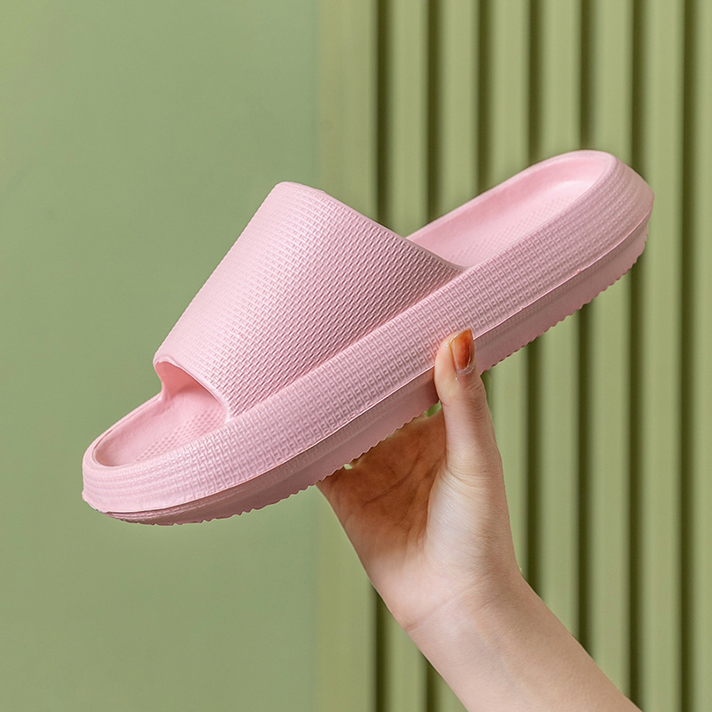 Dickbesohlte Damen, Sommerhausschuhe Herren, Schuhe für den Heimgebrauch, Baden im Innenbereich, Paare, EVA-Hausschuhe, Sandalen für Männer_voghion.com