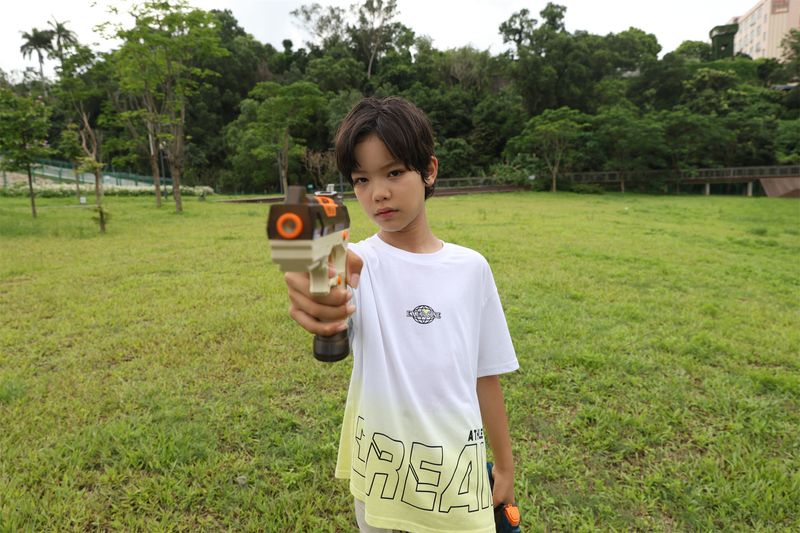 Pistolet à eau électrique Nouveau pistolet à eau Pistolet à rafale électrique Pistolet à eau jouet transfrontalier Pistolet à eau_voghion.com