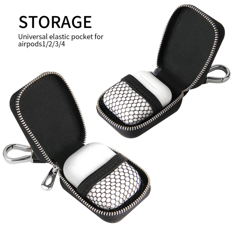 Retro-Ohrhörer-Schutzhüllen, Münzhalter, Reißverschluss, Mini-Tasche mit Schlüsselanhänger, Bluetooth-Kopfhörer, Schlüsselaufbewahrung, kreative Einfachheit, kleine Taschen_voghion.com