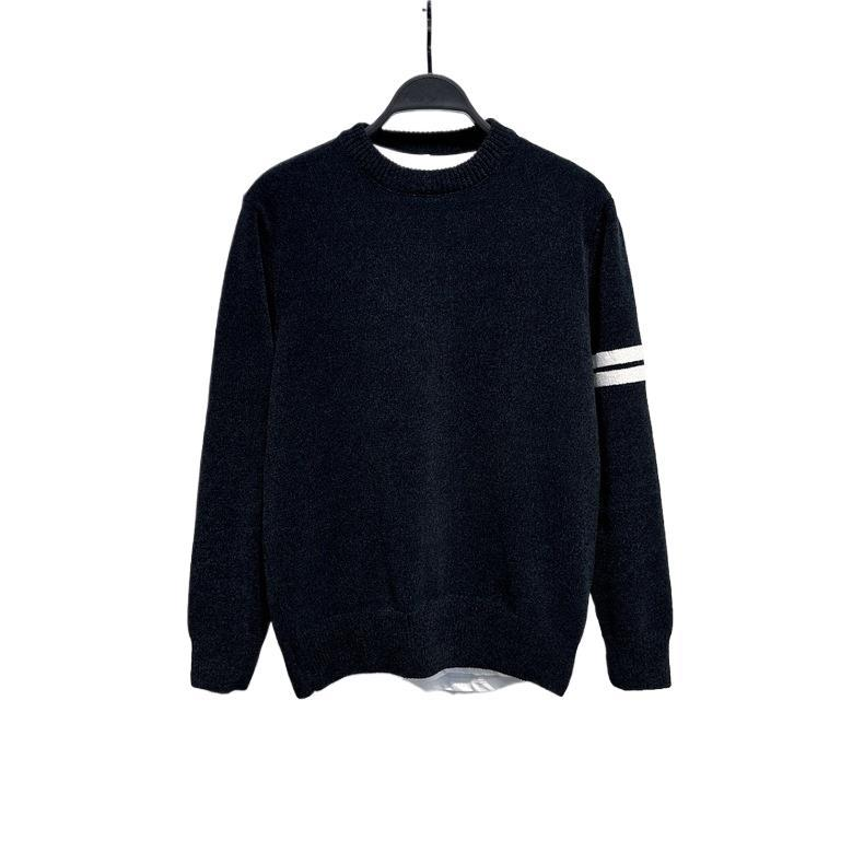 Men's Clothing Winter Pullover Soft Sweater Round Neck Skin Business Sweater _voghion.com