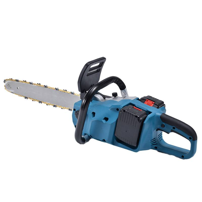 18-Inch Cordless Lithium Chainsaw - High Power Dual Battery Electric Chainsaw For Wood Cutting, Gardening & Landscaping_voghion.com