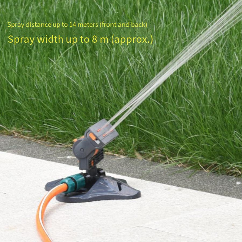 Auto-Swing Tower Sprinkler For Garden, Lawn & Field Irrigation – 360° Adjustable Water Spray Nozzle_voghion.com