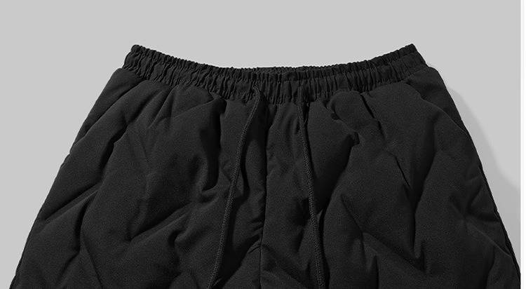 Herren-Winter-Daunenhose – Leichte Wärme mit Entendaunenfüllung, bequeme Baumwollmischung für Outdoor- und Freizeitkleidung_voghion.com