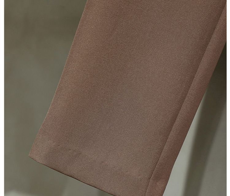 Damenbekleidung Damen Temperament Anzüge Damen neue professionelle Abendgarderobe ärmellose Anzugkragenjacke zweiteiliger Anzug_voghion.com