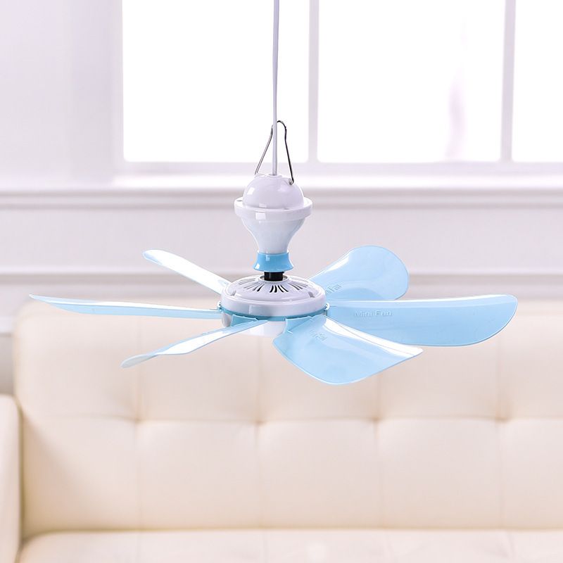 Qifeng Sechsflügel-Deckenventilator Nr. 500, kleines Moskitonetz, Studentenwohnheim, Mikro-Haushaltsventilator_voghion.com