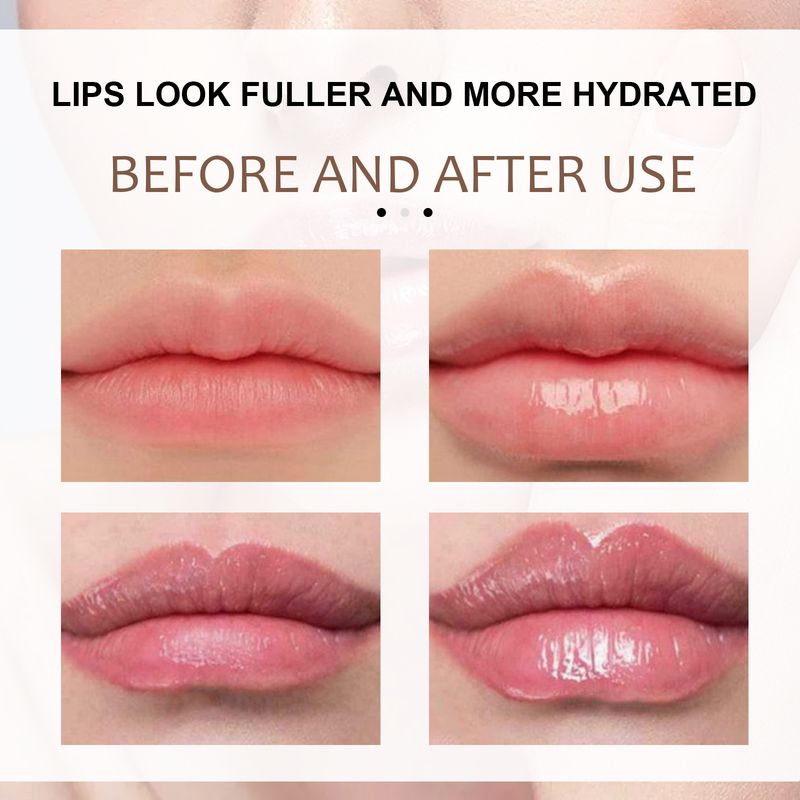 EELHOE Plump And Plump Lip Oil, Plump Increase And Fade Lip Lines Moisturize Plump Lip Oil_voghion.com