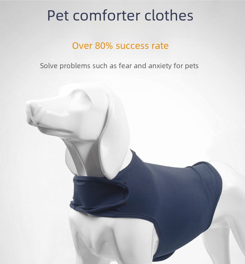 New Pet Soothing Clothes Anti-Fear Emotion Calming Dog Anxiety Jacket Functional Dog Clothes_voghion.com