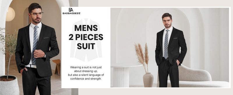 Maßgefertigter Slim Fit Leinenanzug in Beige/Blau für Herren – 2-teiliges Smoking-Set mit Revers für die Hochzeit, Blazer und Hose für den Bräutigam, Abschlussball-Paar_voghion.com