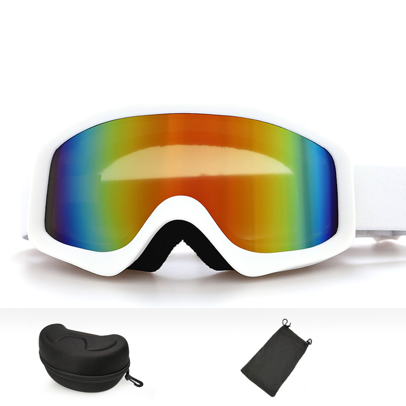 Grenziwwerschreidend nei duebelschichteg Anti-Niwwel Erwuessene grouss zyklisch Ski professionell Schnéibrille Ausrüstung_voghion.com