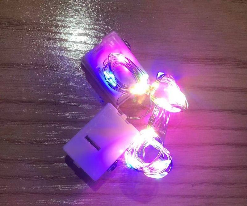 ZhanGuang Dekorative Lichterkette – 3 Modi LED-Lichterkette für Hochzeit, Kuchen, Geschenkbox und Partydekorationen_voghion.com