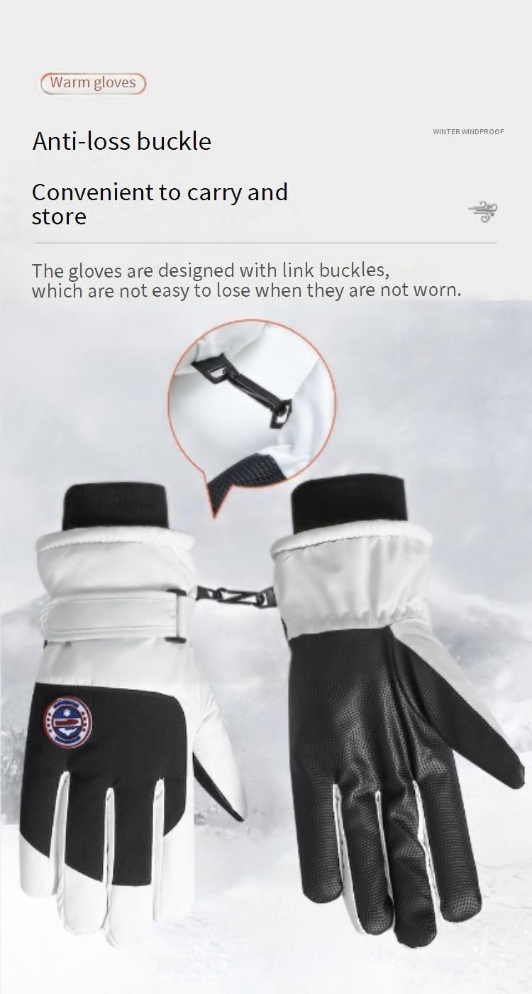 Unisex-Winterskihandschuhe – Touchscreen-kompatibel, wasserdicht, winddicht, wärmeisoliert für Snowboarden, Radfahren und Outdoor-Aktivitäten_voghion.com