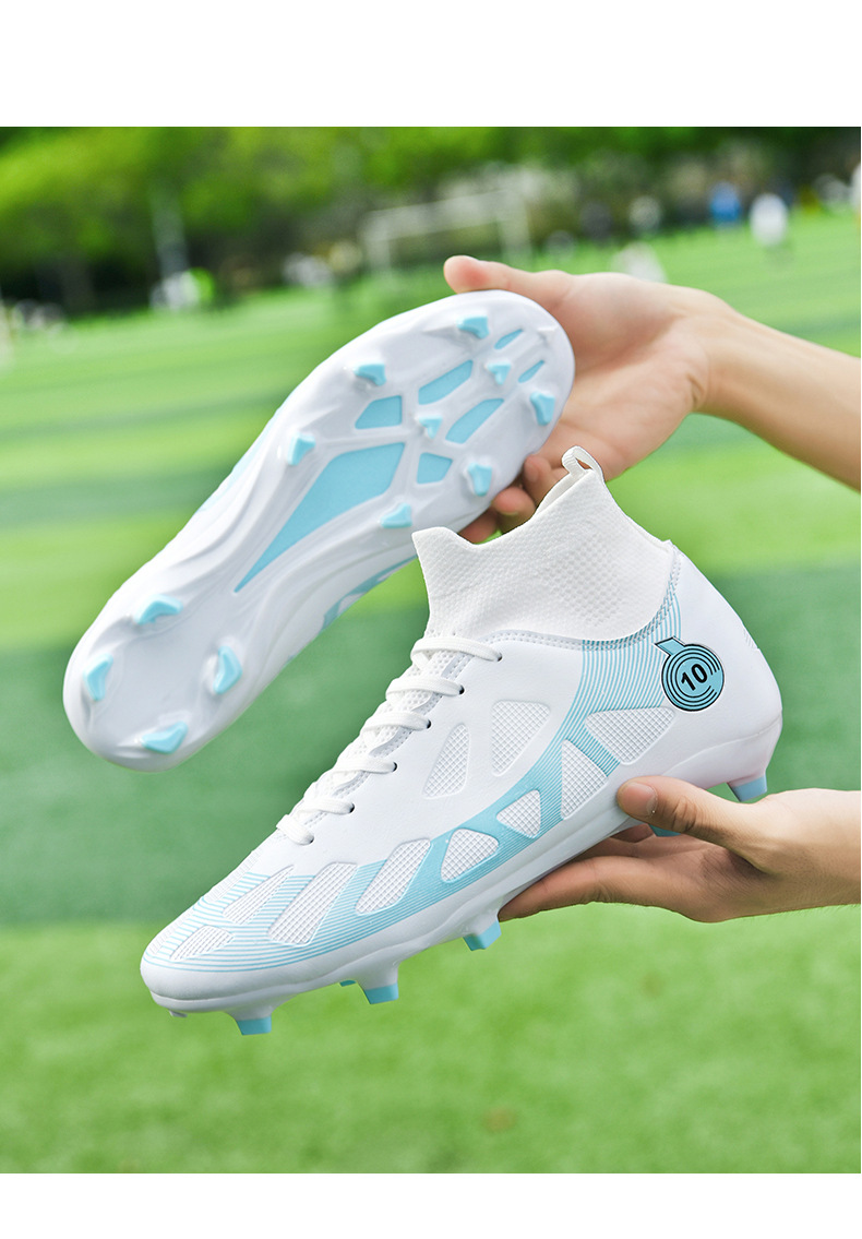 High-Top-Fußballschuhe Herren lange Spike gebrochen Spike Student Kinder professionelle Trainingsschuhe_voghion.com