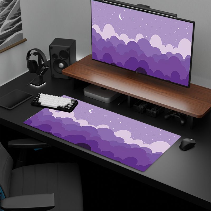 Hot-selling Yuntian Mouse Pad Cute Oversized Office Desk Pad Clou Sky Rubber Pad Rubber Non-slip_voghion.com