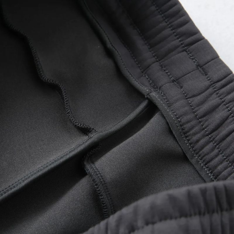 Dubbellaagse gebreide joggingbroek voor heren - Ultrazacht katoen met stretch voor sportschool en lounge (M-XXXXXL, 3 kleuren) | Windbestendig en anti-pilling_voghion.com