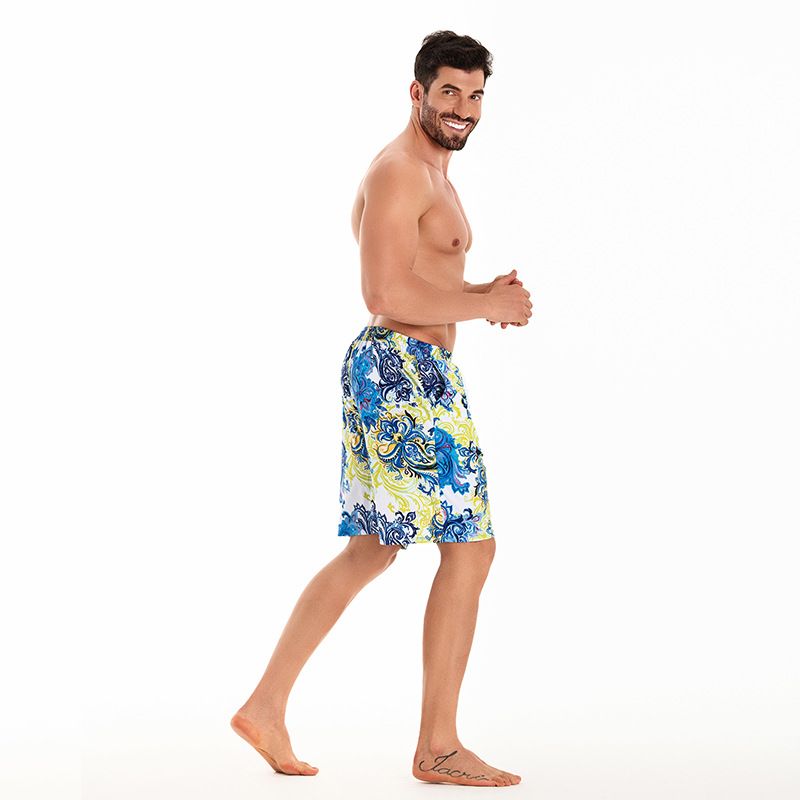 Herrenbekleidung Badehose Eltern-Kind-Kleidung Herren Neue Vater-Sohn-Große Größe Plus Fett Familienkleidung Strandhose_voghion.com