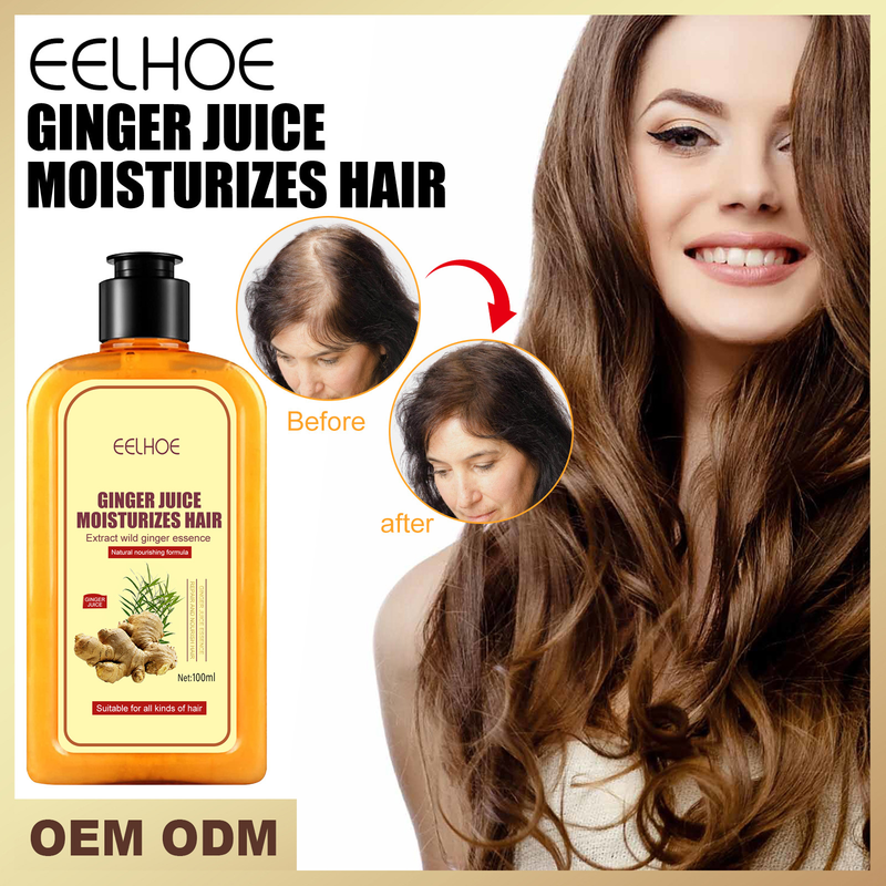 EELHOE Shampoo nutriente forte per le radici allo zenzero, ripara la caduta dei capelli e fissa lo shampoo_voghion.com