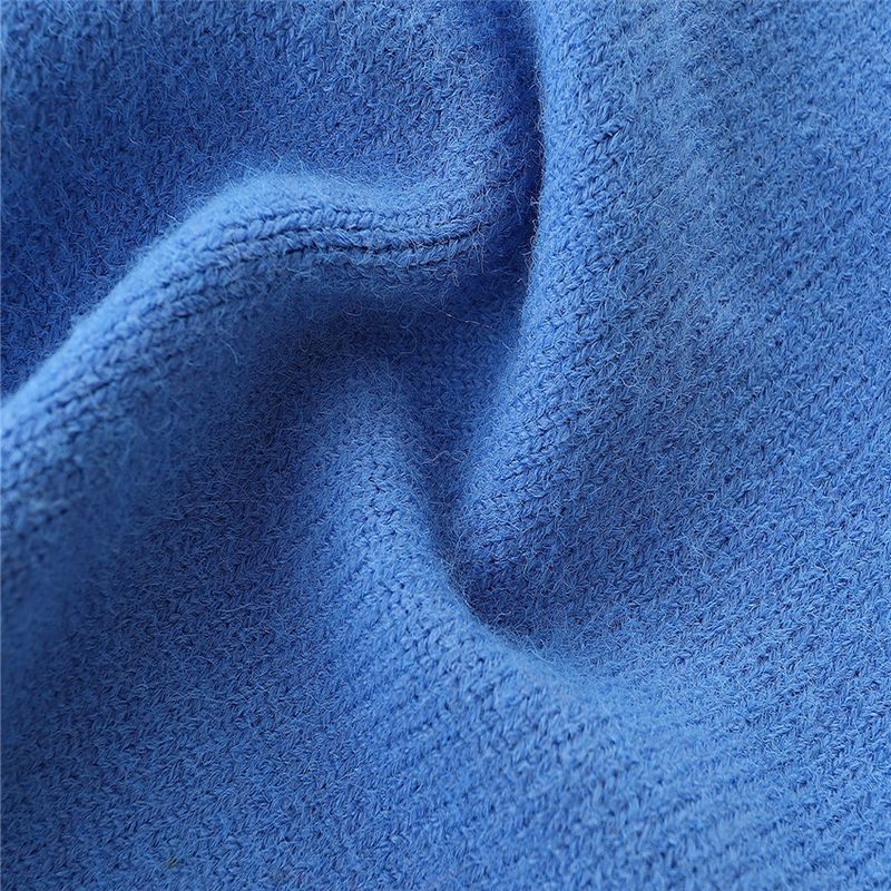 Veste polyvalente à la mode pour fille, version coréenne, printemps et automne, nouveau pull à col en V pour petite fille, haut à manches longues et boutonnage simple_voghion.com