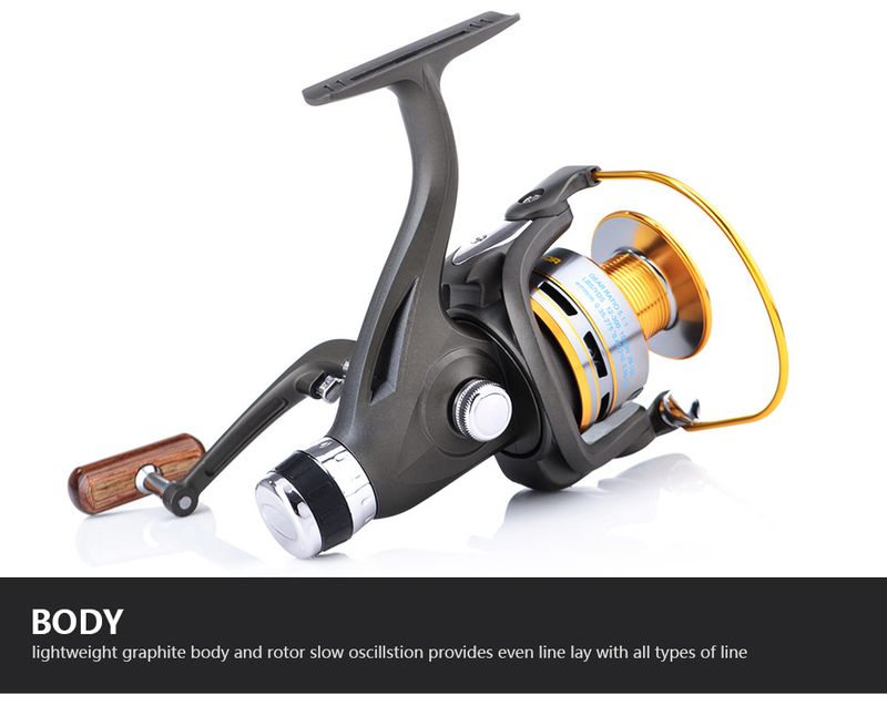 FISHKING Full Metal Spinning Double Unloading Force Front And Rear Brake Carp Kuyu Sea Fishing Lure Reel_voghion.com