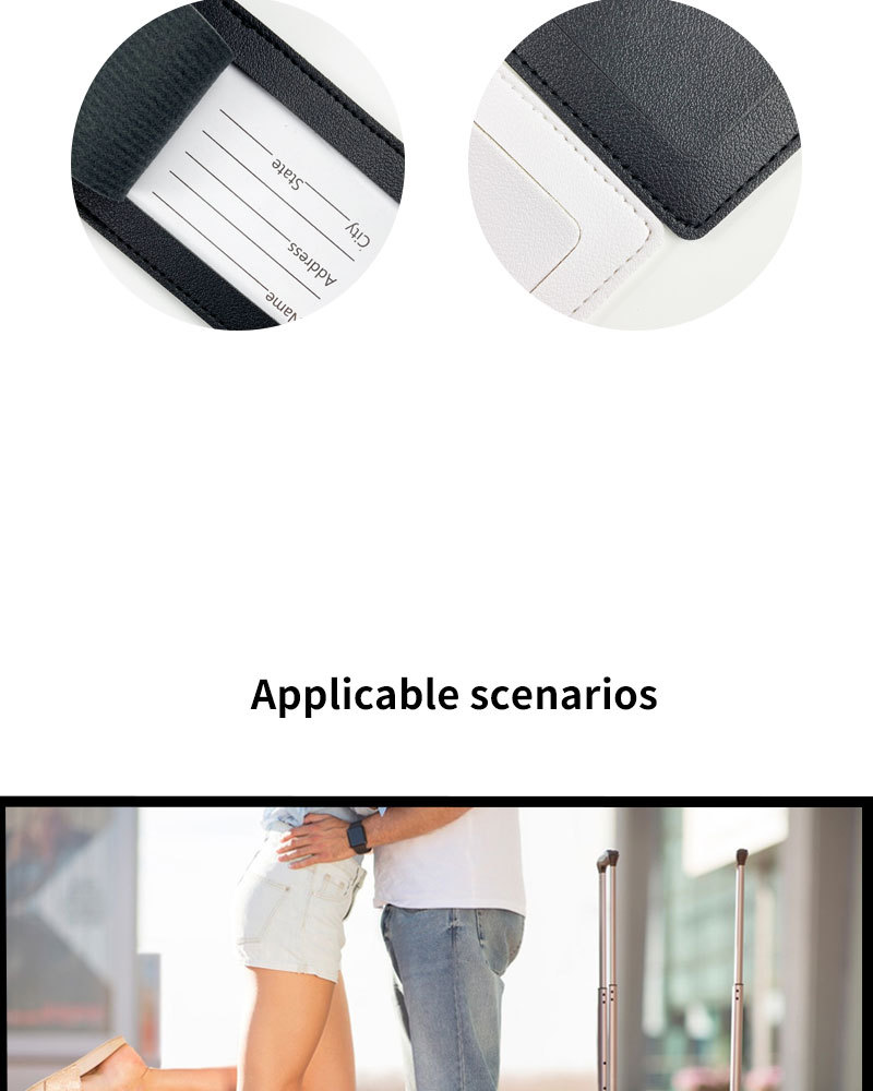 Kaartehüllen PVC Verdickte Lieder Passtasch Gepäckdréierband Abenteuerrees Passhalter Set_voghion.com