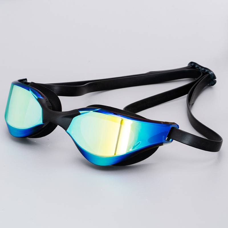 Schwimmbrillen Schwimmrennen Schwimmbrillen für Erwachsene Galvanisierte professionelle Antibeschlag-Silikon-Schwimmbrillen Schwimmbrillen Rennbrillen_voghion.com