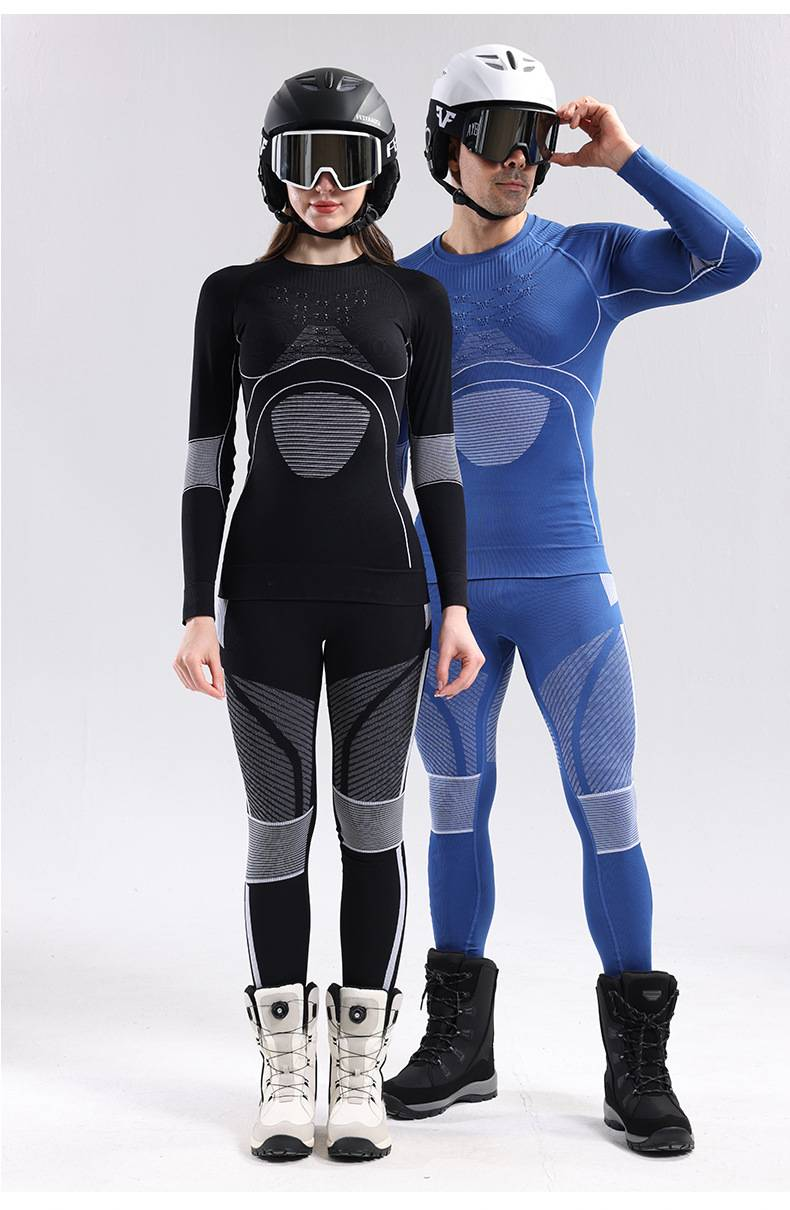 NOKO-Nieuw 4.0 Energieverhogend sportski-ondergoed voor heren en dames, snel drogend, warm compressieondergoed voor de winter_voghion.com