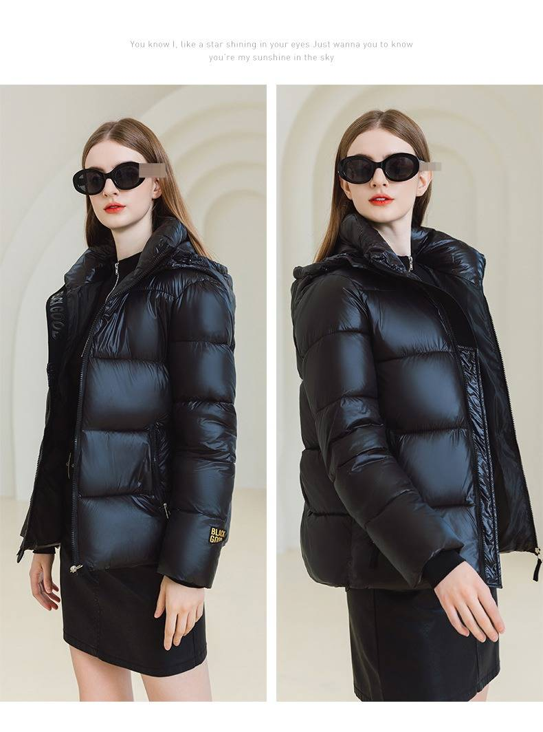 Piumino corto unisex da donna - Cappotto invernale con motivo 3D per uomo e donna (nero/beige/kaki, S-3XL)_voghion.com