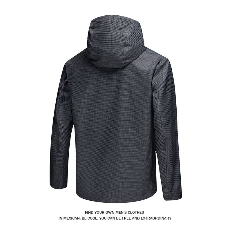 Giacca impermeabile termosaldata da uomo, stile autunno 2024, per uomo, giacca a vento da esterno_voghion.com