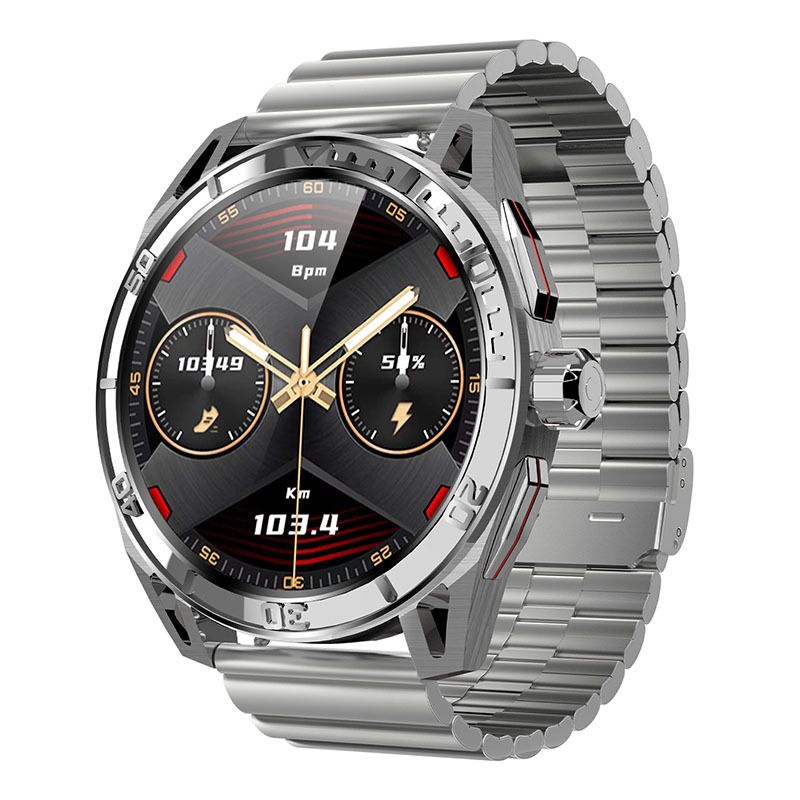 JS30 MAX Smartwatch Herzfrequenz Bluetooth Anruf Sprachassistent Taschenlampe Smart Armband Sportuhr_voghion.com